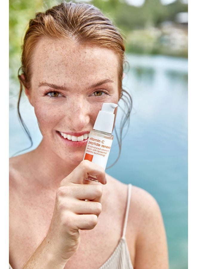 LATHER Vitamin C Peptide Renewal, 1 Ounce Pump Bottle - Image 5